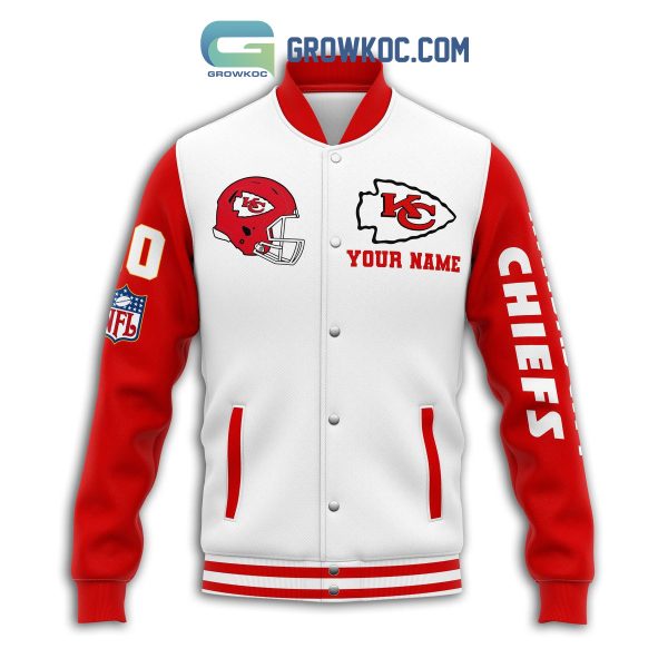 Kansas City Chiefs New Season Personalized Baseball Jacket