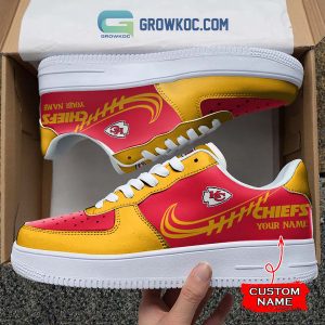 Kansas City Chiefs Personalized Air Force 1 Sneaker Shoes