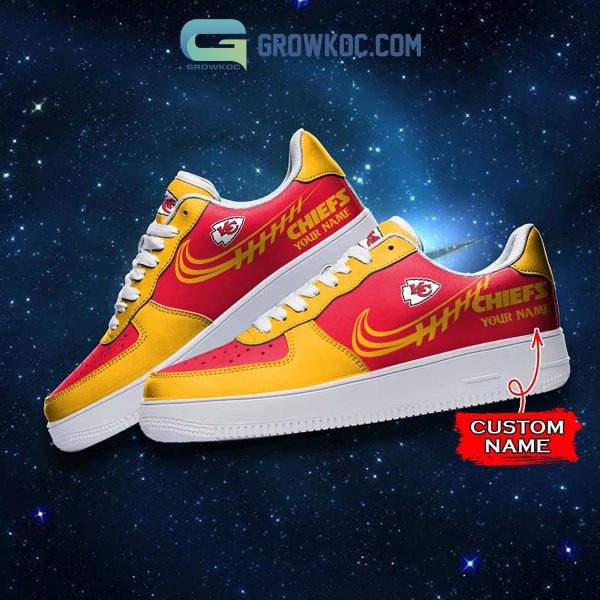Kansas City Chiefs Personalized Air Force 1 Sneaker Shoes