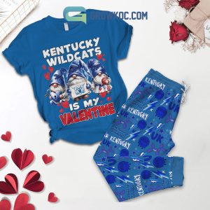 Kentucky Wildcats My Valentine Fleece Pajamas Set