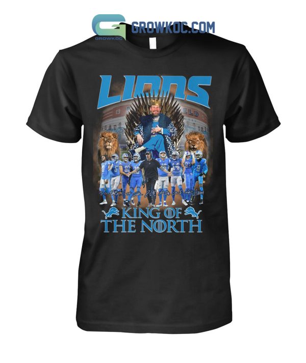 King Of The North Detroit Lions Fan T-Shirt