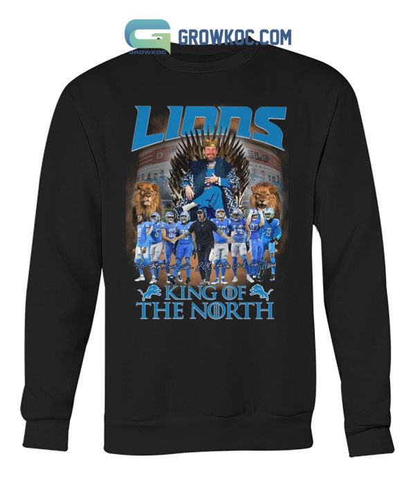 King Of The North Detroit Lions Fan T-Shirt