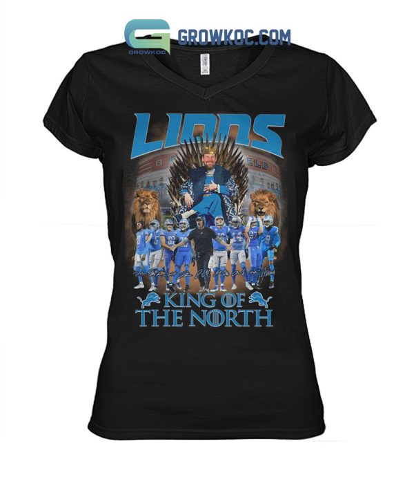 King Of The North Detroit Lions Fan T-Shirt