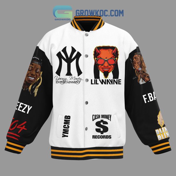 Lil Wayne Cash Money Records Baseball Jacket