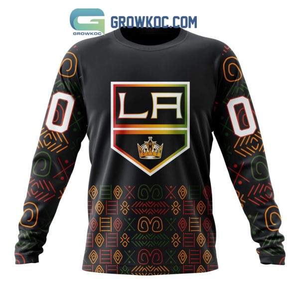 Los Angeles Kings Black History Month Personalized Hoodie Shirts