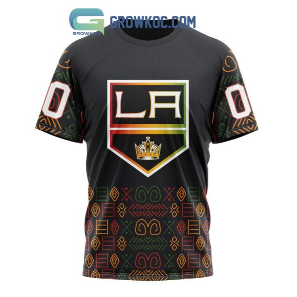 Los Angeles Kings Black History Month Personalized Hoodie Shirts