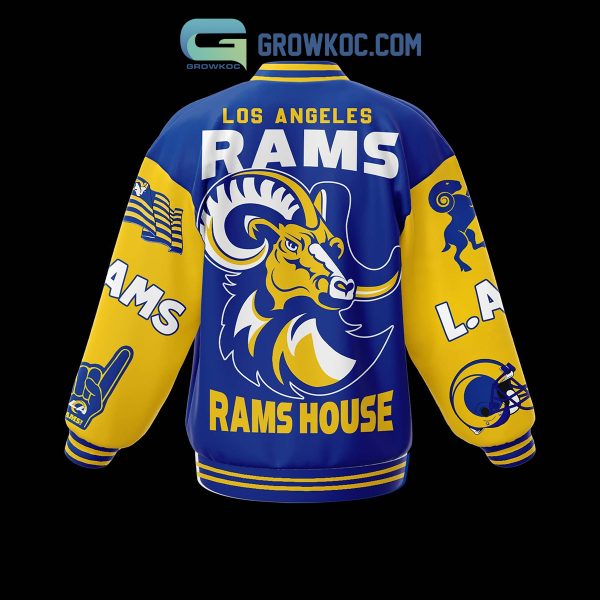 Los Angeles Rams Boy House Fan Baseball Jacket