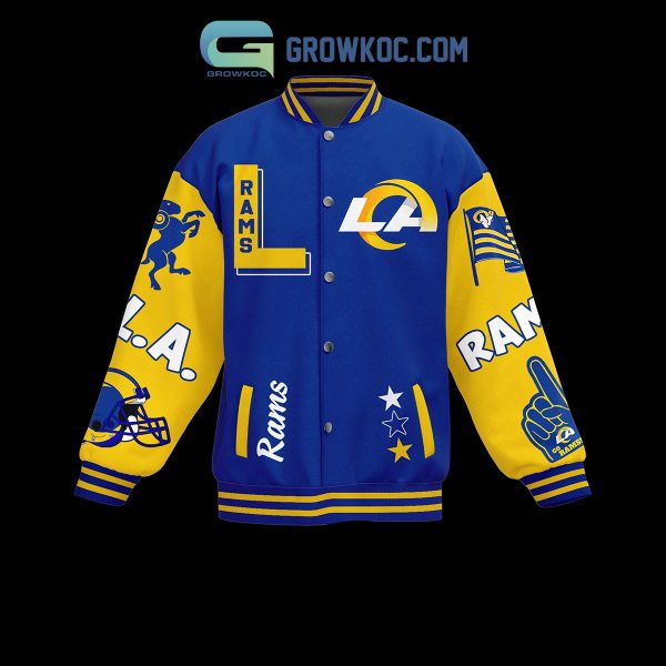 Los Angeles Rams Boy House Fan Baseball Jacket