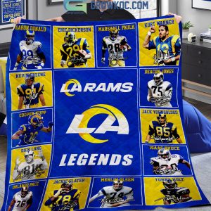 Los Angeles Rams Legends Collection Fleece Blanket Quilt