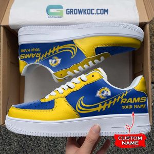Los Angeles Rams Personalized Air Force 1 Sneaker Shoes