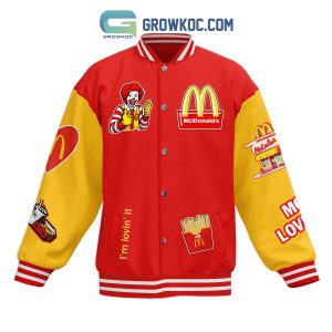 McDonald Foodie Fan Love Basketball Jacket