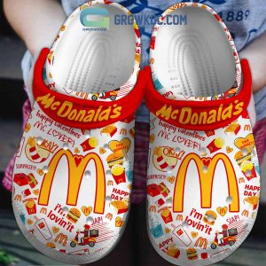 McDonald’s I’m Lovin’ It Crocs Clogs