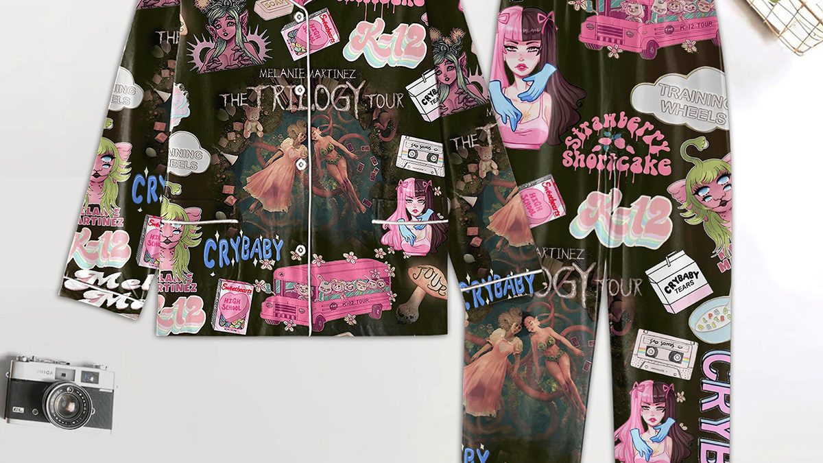 Melanie Martinez The Trilogy Tour Polyester Pajamas Set - Growkoc