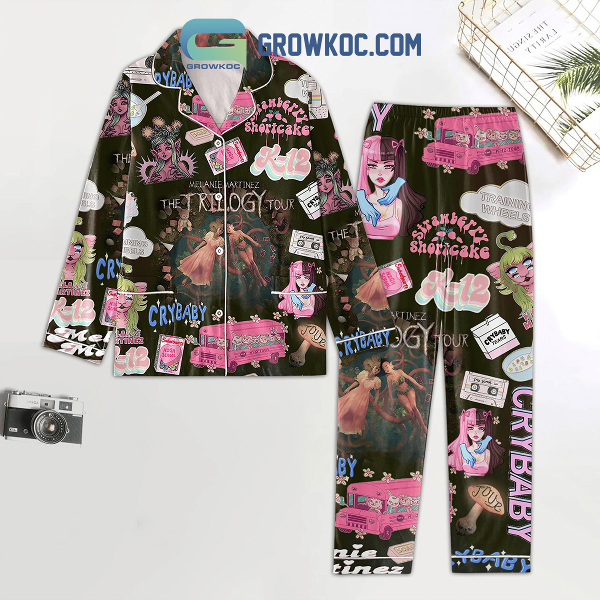 Melanie Martinez The Trilogy Tour Polyester Pajamas Set Growkoc