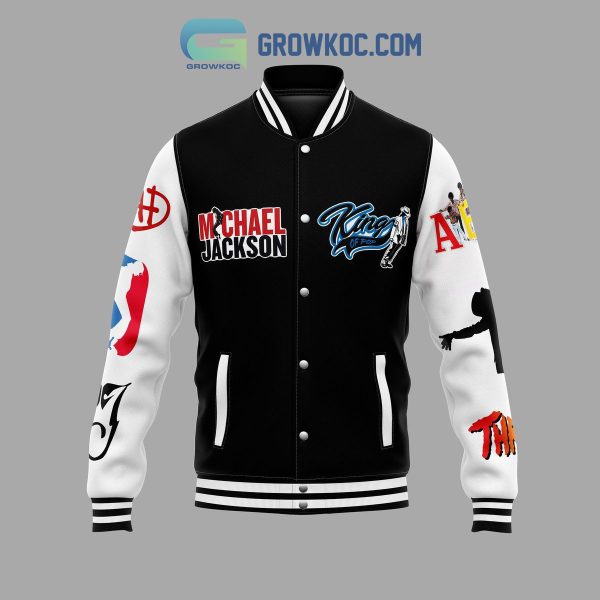 Michael Jackson King Moonwalk Fan Baseball Jacket