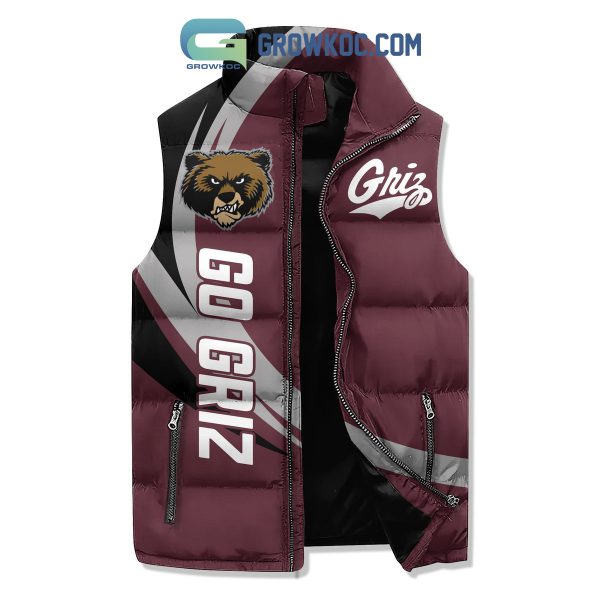 Montana Grizzlies Fan Win Or Lose Sleeveless Puffer Jacket