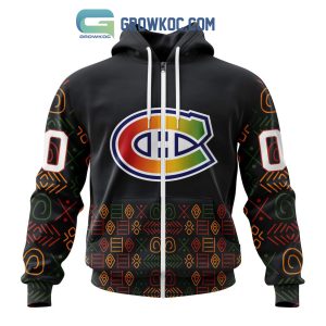 Montreal Canadiens Black History Month Personalized Hoodie Shirts