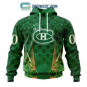Montreal Canadiens St. Patrick’s Day Personalized Hoodie Shirts