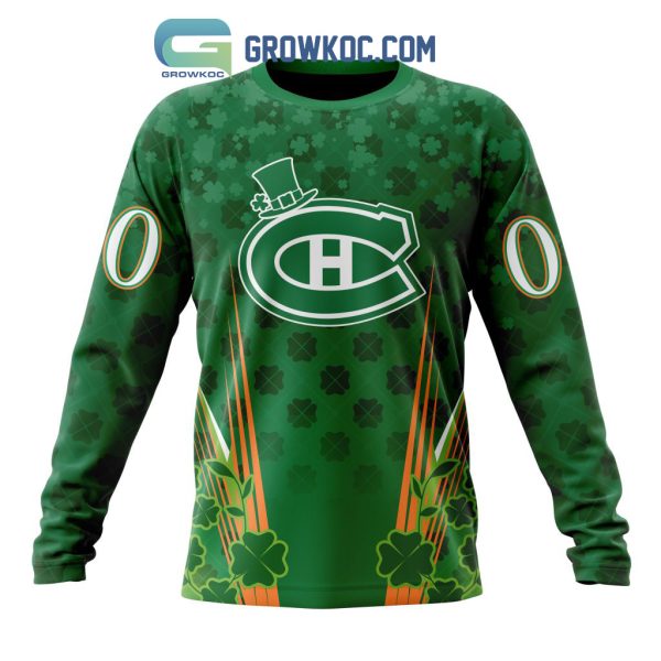 Montreal Canadiens St. Patrick’s Day Personalized Hoodie Shirts