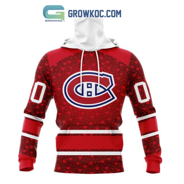Montreal Canadiens Valentines Day Fan Hoodie Shirts