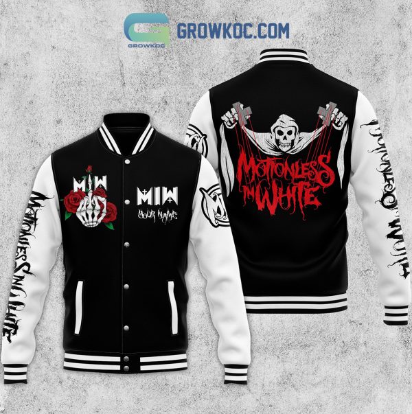 Motionless In White Personalized Fan Baseball Jacket