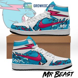Mr Beast Fan Love Air Jordan 1 Shoes Sneaker