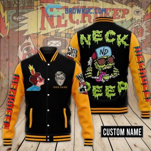 Neck Deep Fan Name Personalized Baseball Jacket