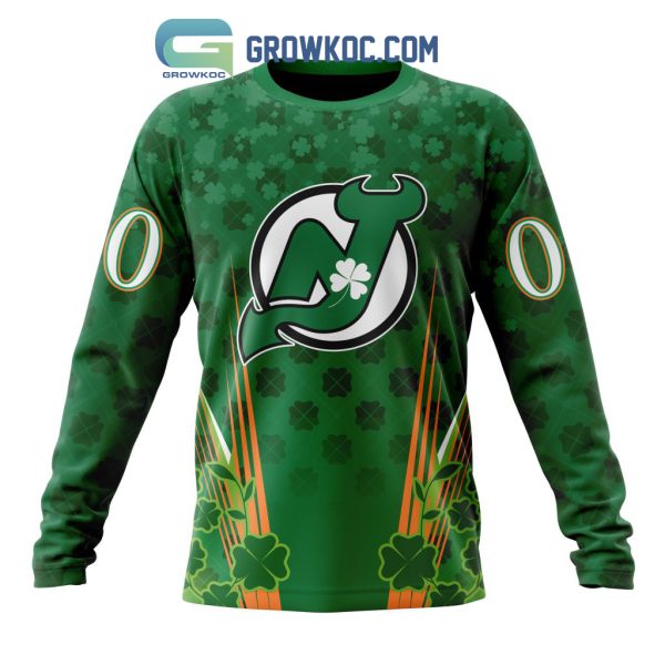 New Jersey Devils St. Patrick’s Day Personalized Hoodie Shirts