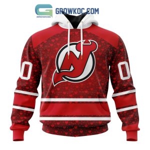 New Jersey Devils Valentines Day Fan Hoodie Shirts