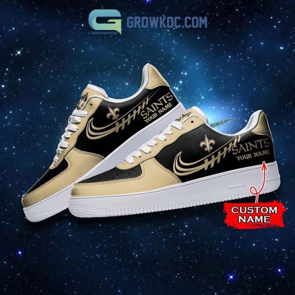 New Orleans Saints Personalized Air Force 1 Sneaker Shoes