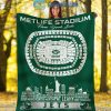 Philadelphia Eagles Lincoln Financial Field Stadium Legends Fleece Blanket Quilt