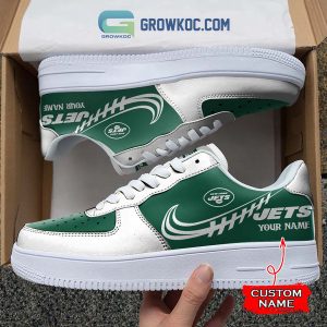 New York Jets Personalized Air Force 1 Sneaker Shoes