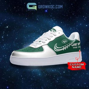 New York Jets Personalized Air Force 1 Sneaker Shoes