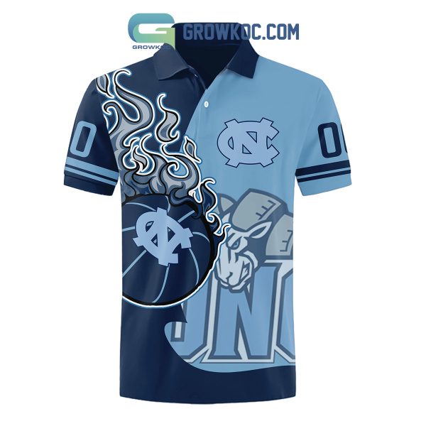 North Carolina Tar Heels Fan Now And Forever Polo Shirt