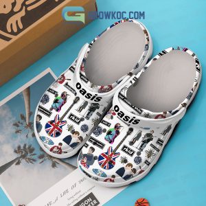 Oasis Supersonic Fan Crocs Clogs