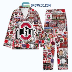 Ohio State Buckeyes Proud Polyester Pajamas Set