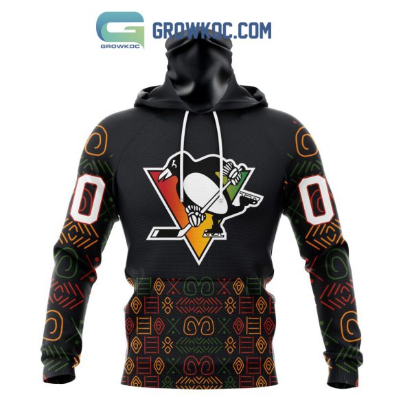 Pittsburgh Penguins Black History Month Personalized Hoodie Shirts