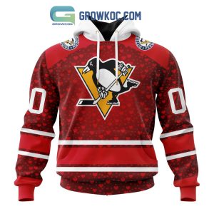 Pittsburgh Penguins Valentines Day Fan Hoodie Shirts