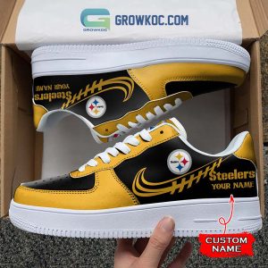 Pittsburgh Steelers Personalized Air Force 1 Sneaker Shoes