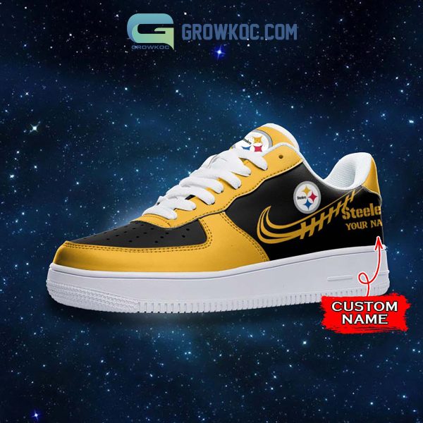 Pittsburgh Steelers Personalized Air Force 1 Sneaker Shoes