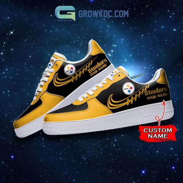 Pittsburgh Steelers Personalized Air Force 1 Sneaker Shoes