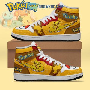 Pokemon Pikachu Fan Air Jordan 1 Shoes Sneaker