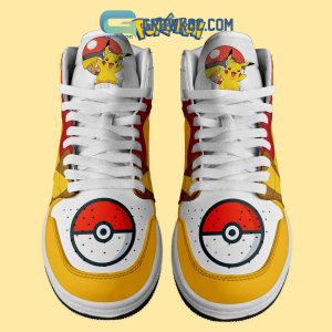 Pokemon Pikachu Fan Air Jordan 1 Shoes Sneaker