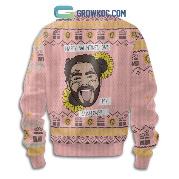 Post Malone Happy Valentine Ugly Sweater