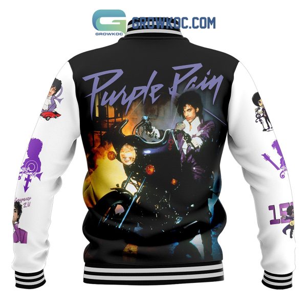 Prince Purple Rain Baseball Jacket