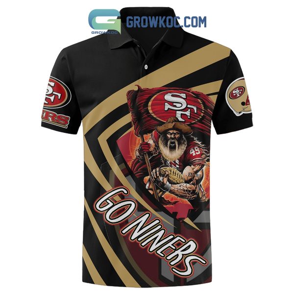 San Francisco 49ers Fan Love Personalized Polo Shirt