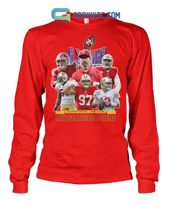 San Francisco 49ers Super Bow LVIII 2024 T Shirt