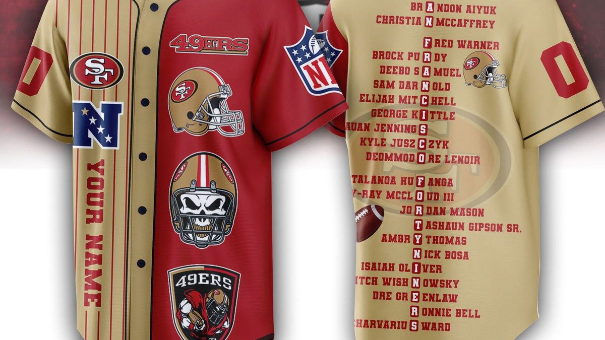 49ers team outlet jersey