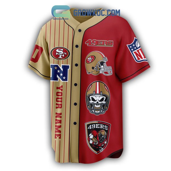 San Francisco 49ers The Champions Team Personalized Baseball Jersey