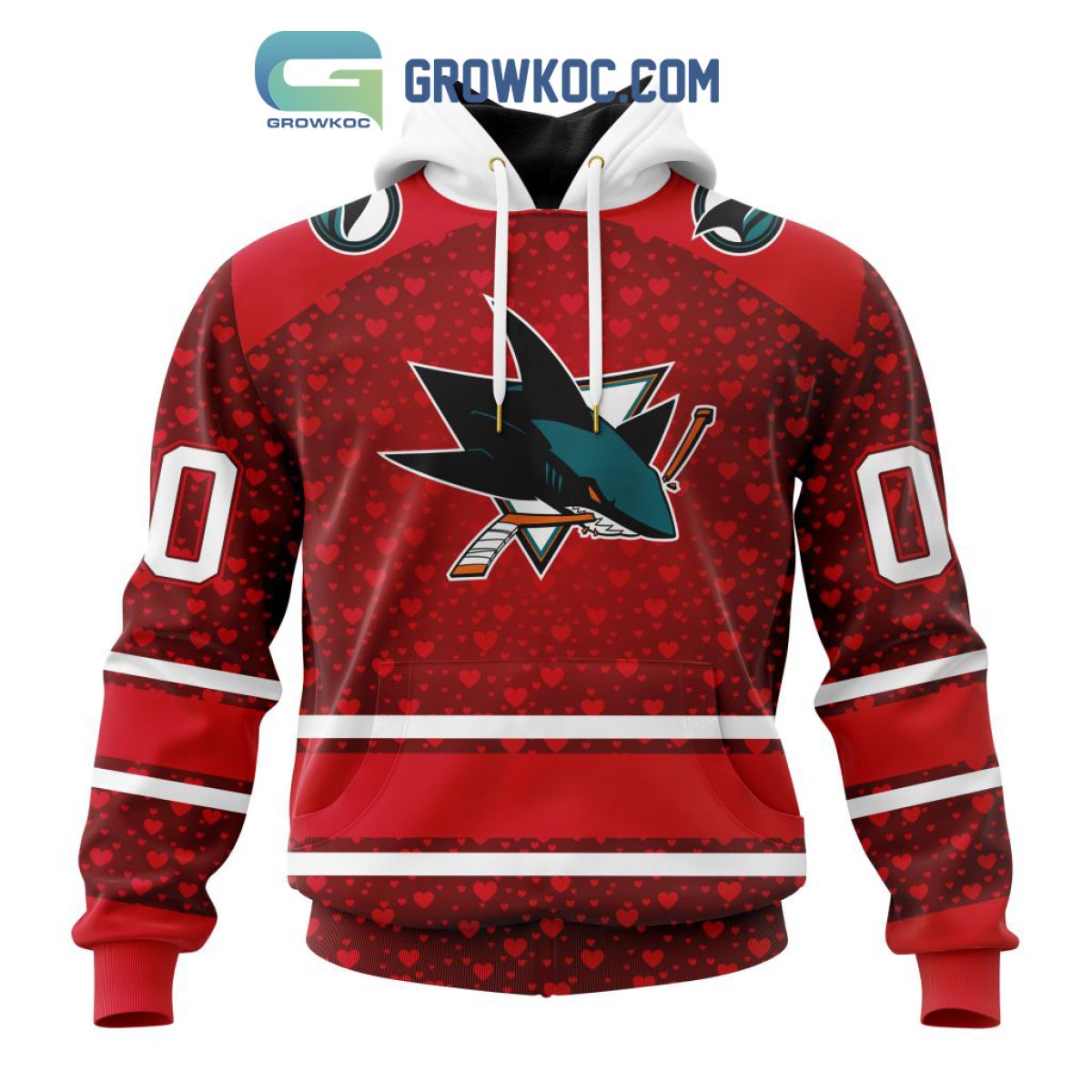 Sharks sale jersey hoodie